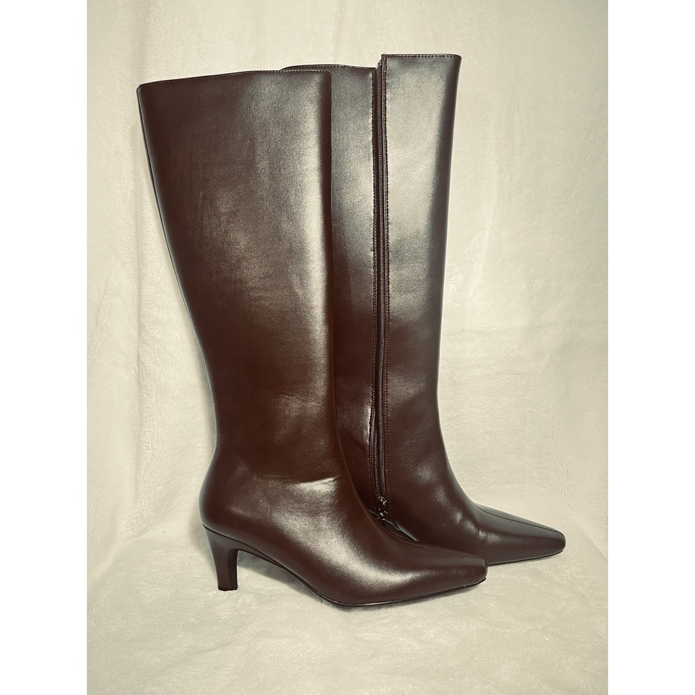 French Connection Becky Kitten Heel Boots Women's Size 7– Full Zip Never worn